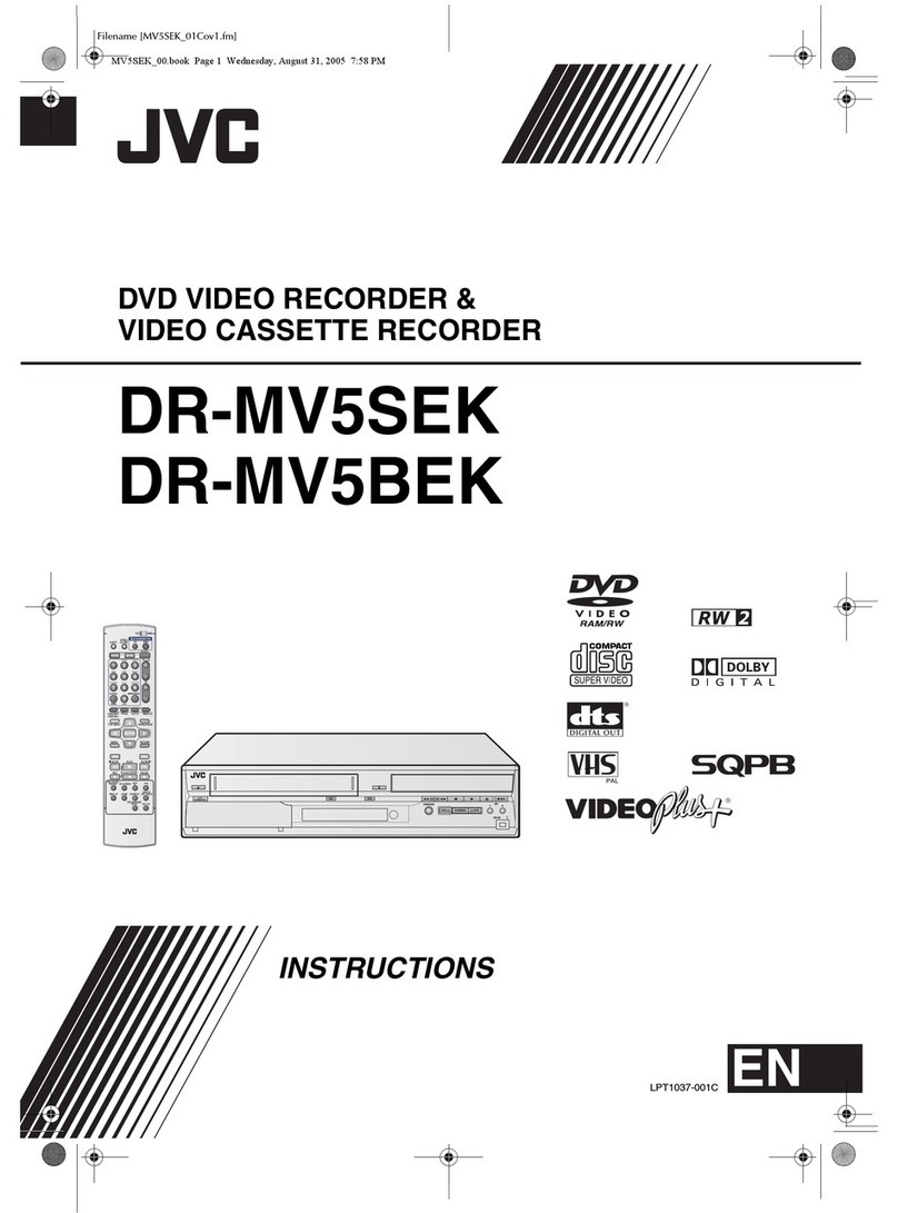 JVC DR-MV5BEK User manual
