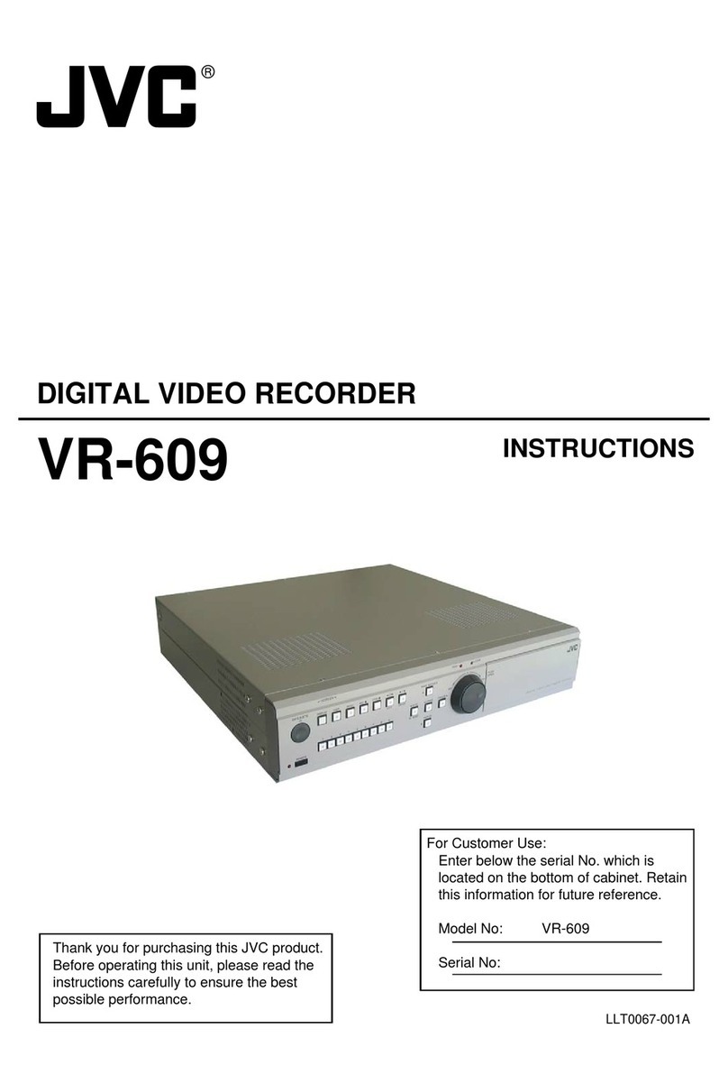 JVC VR-609 User manual