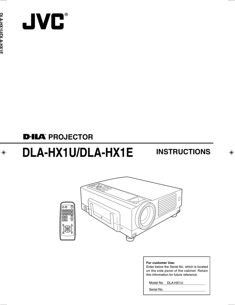 JVC Model DLA-HX1E User manual