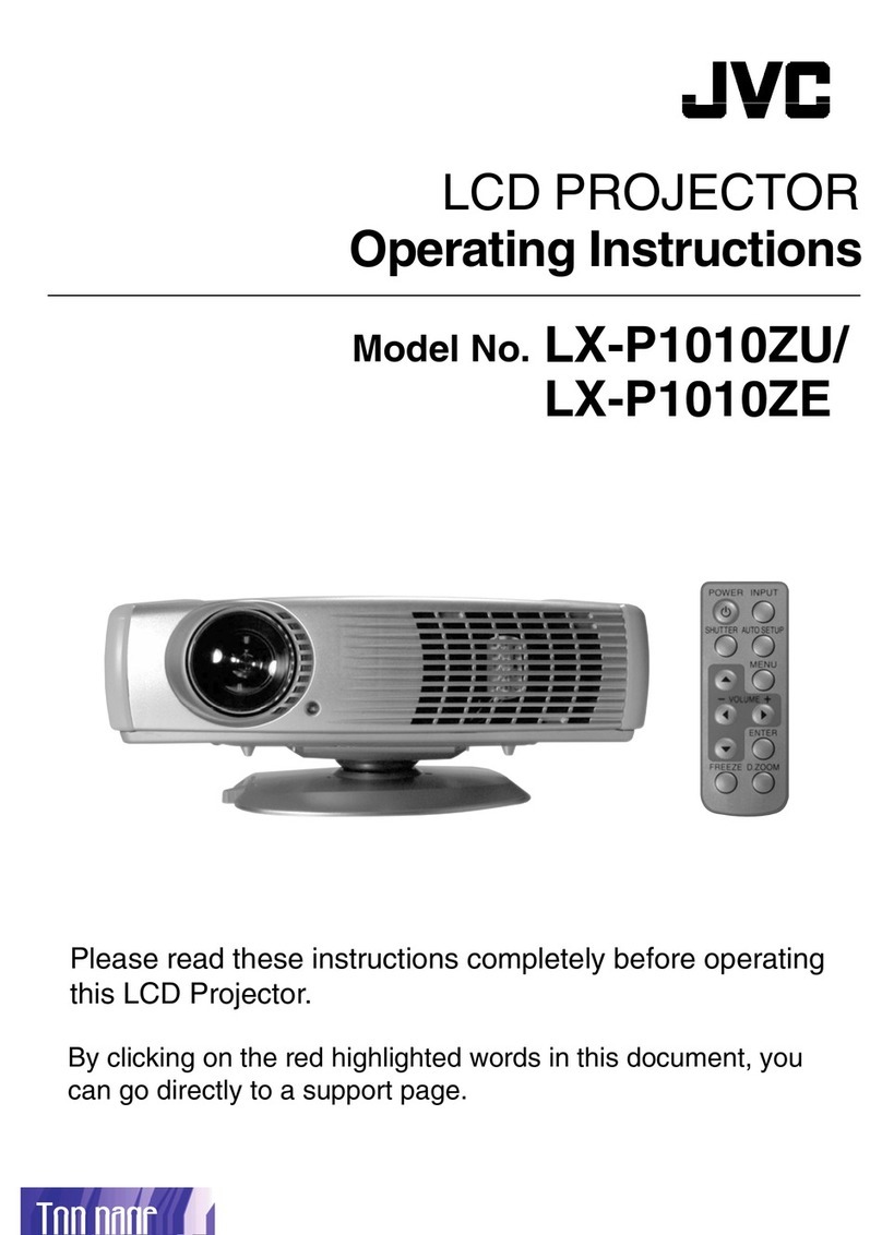 JVC LX-P1010ZE User manual JVC LX-P1010ZE User manual
