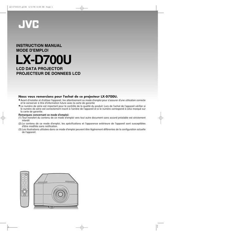 JVC LX-D700U User manual