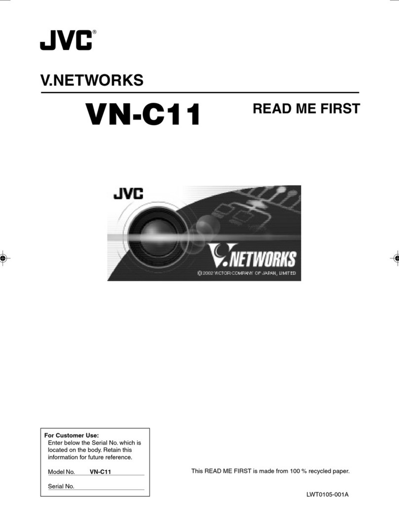 JVC V.NETWORKS VN-C11 Manual