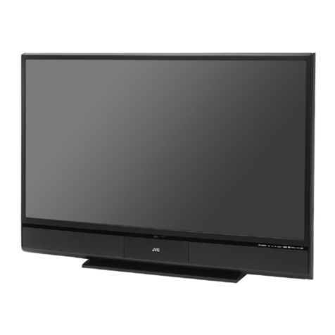 JVC HD-P61R1U - 61" Rear Projection TV User manual