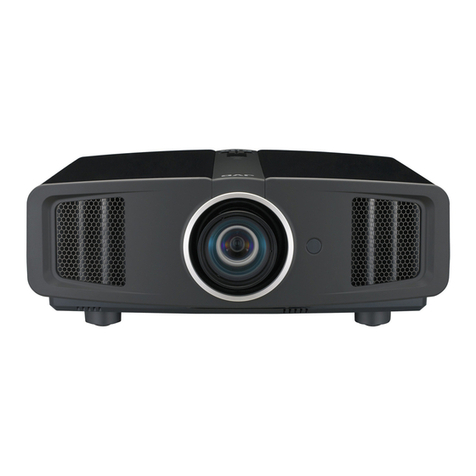 JVC HD100 - DLA - D-ILA Projector User manual JVC HD100 - DLA - D-ILA Projector User manual