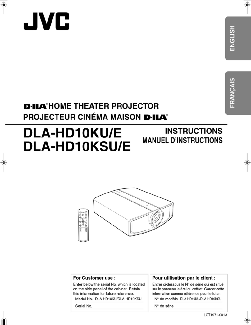 JVC DLA-HD10KSU/E User manual