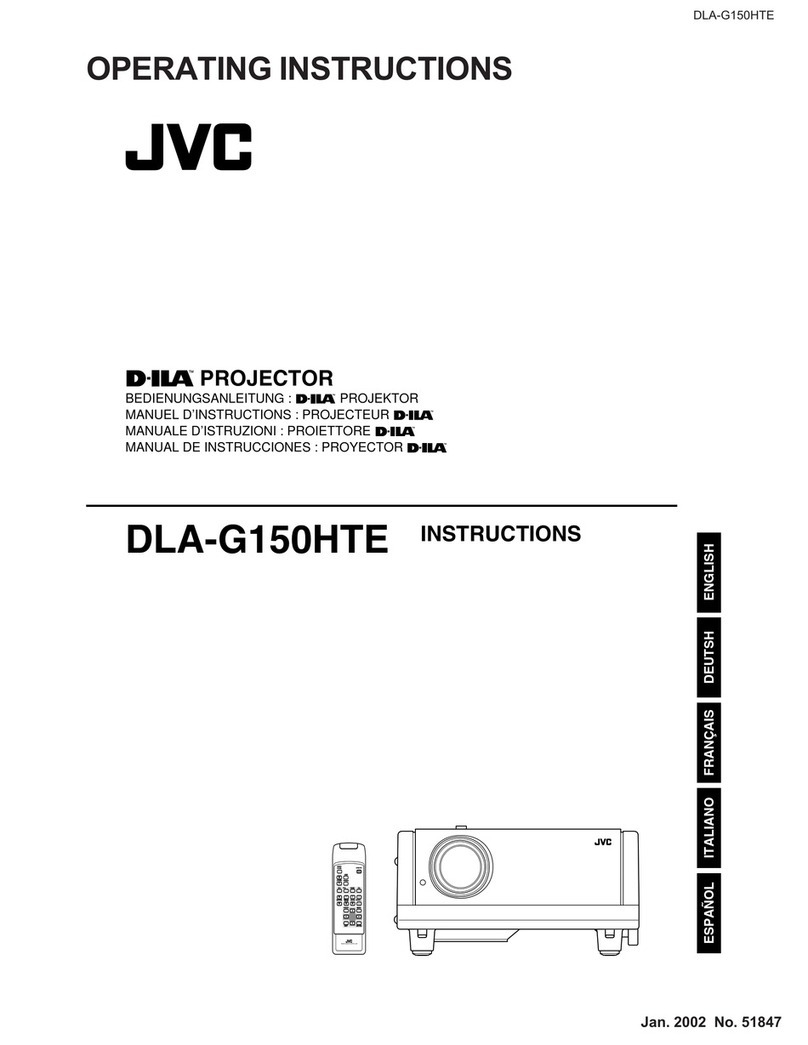 JVC DLA-G150HTE User manual