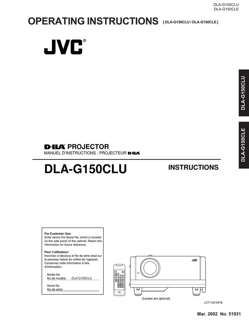 JVC DLA-G150CLU User manual