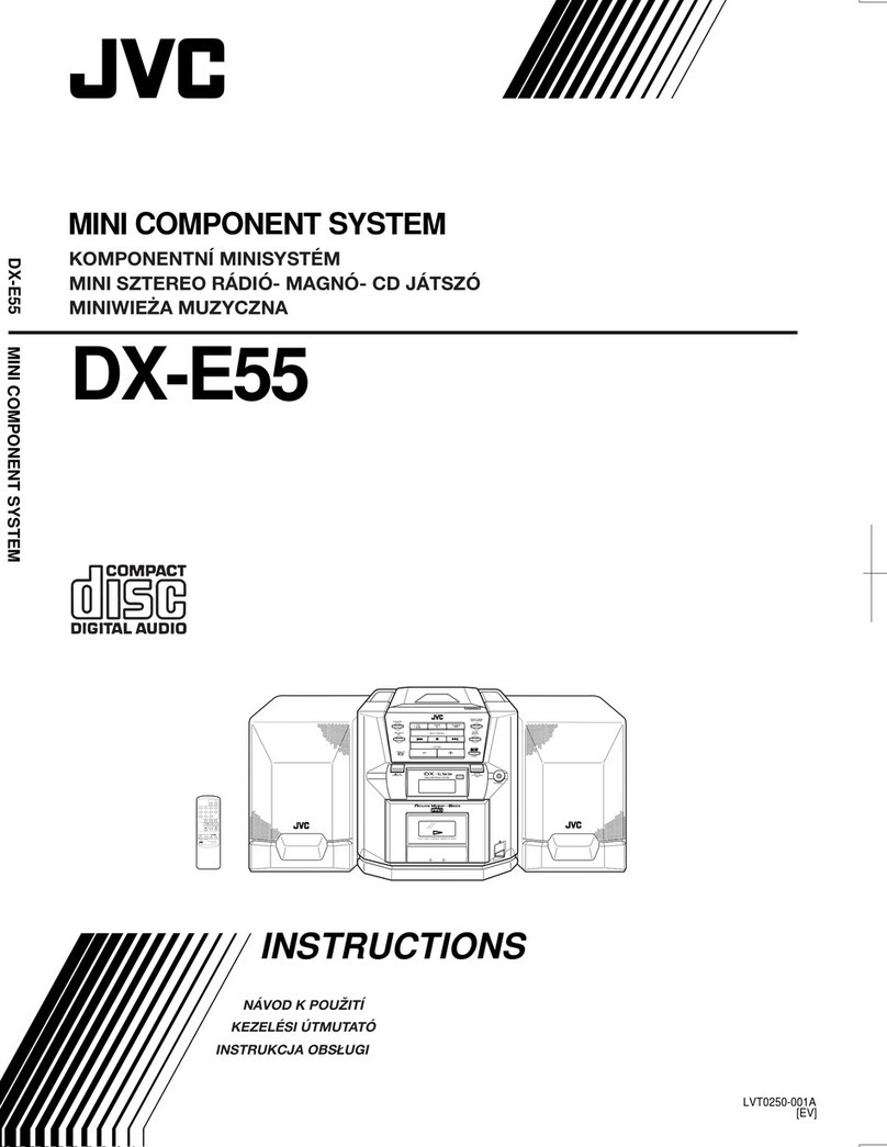 JVC DX-E55EV User manual