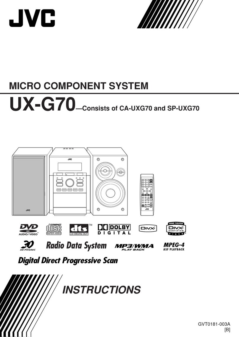 JVC SP-UXG70 User manual