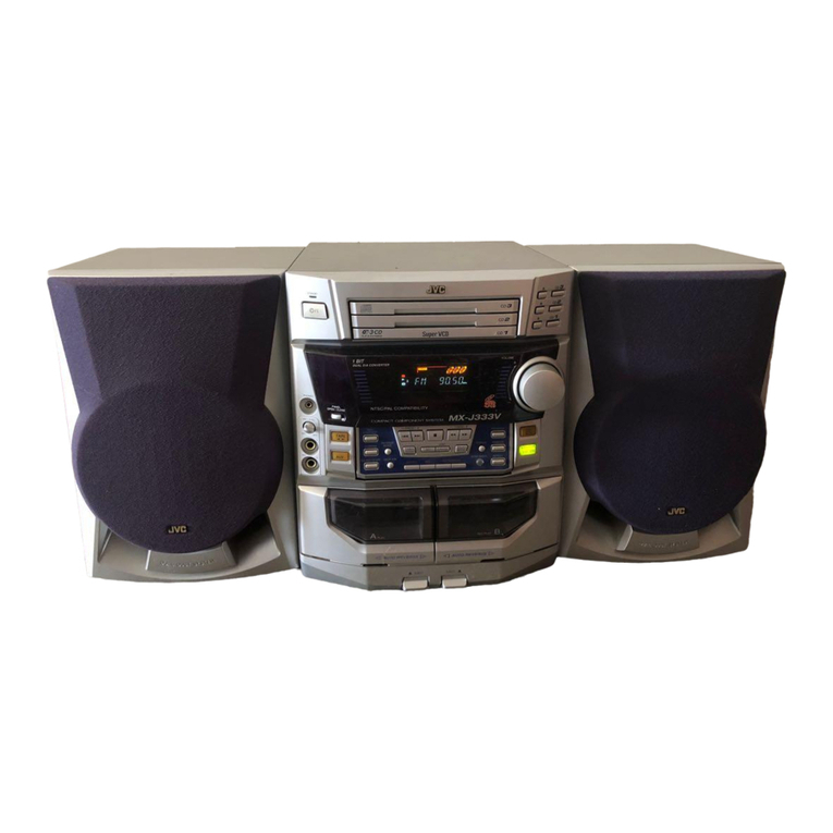 JVC MX-J333VU User manual