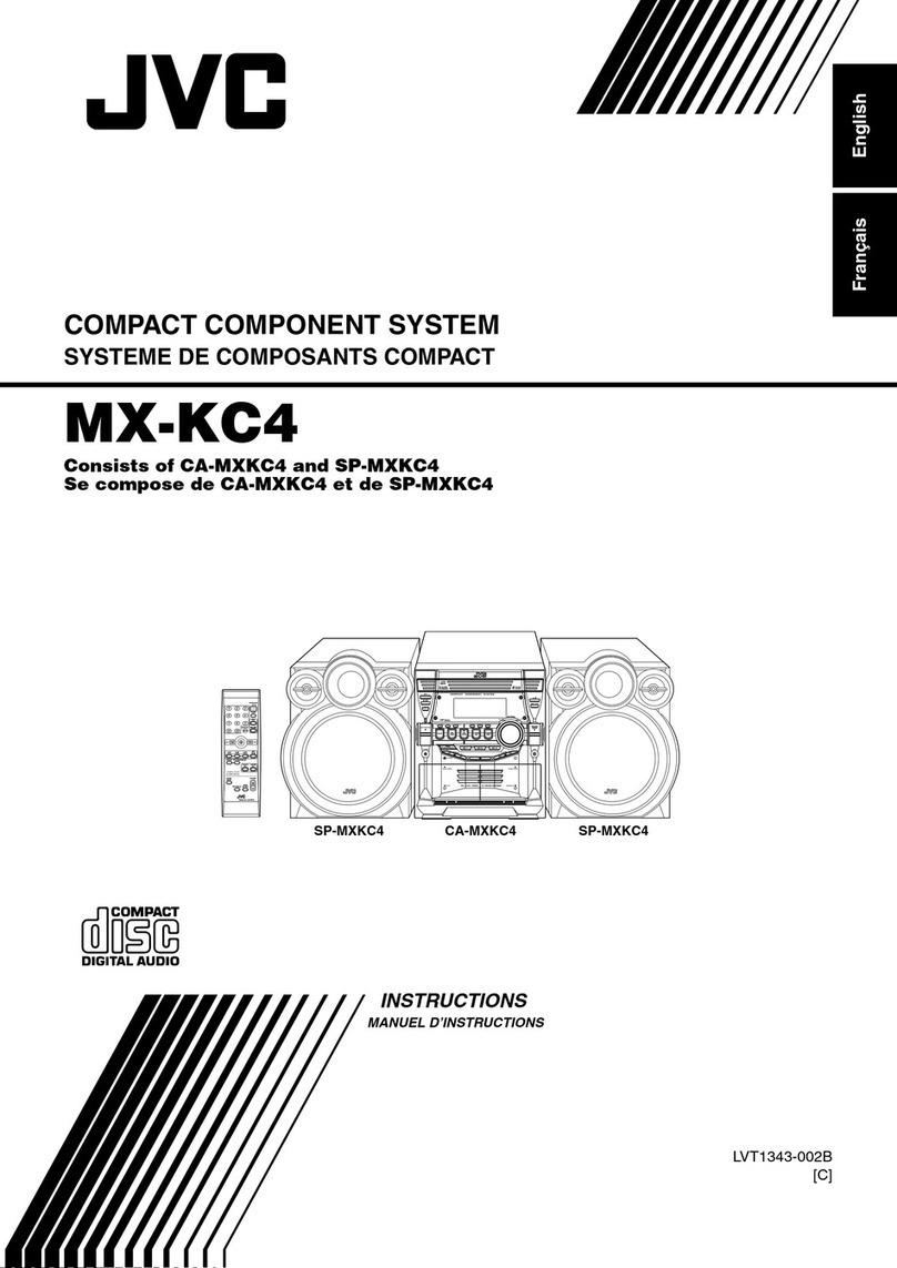 JVC Model MX-KC4C User manual