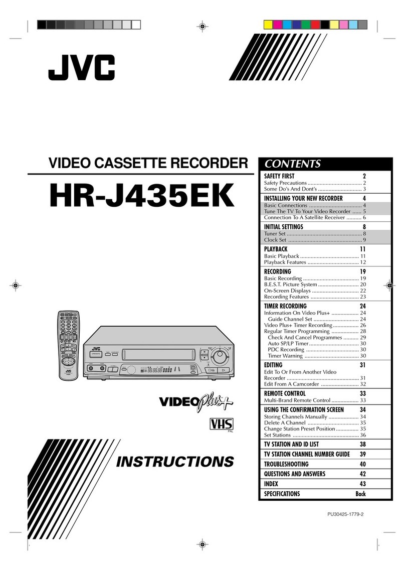 JVC HR-J435EK instructions