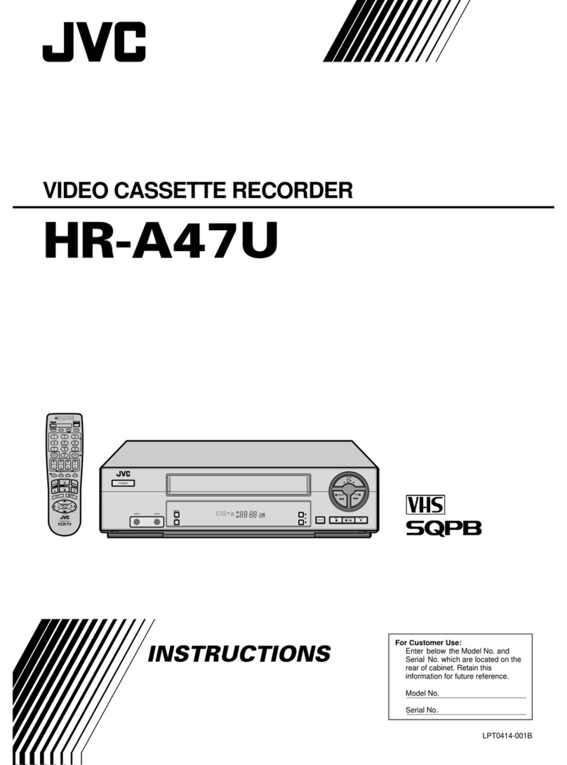 JVC HR-A47U User manual
