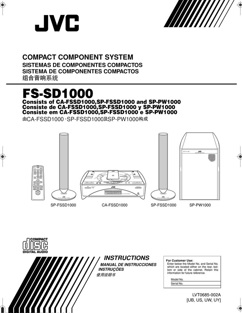 JVC FSSD1000CA User manual JVC FSSD1000CA User manual
