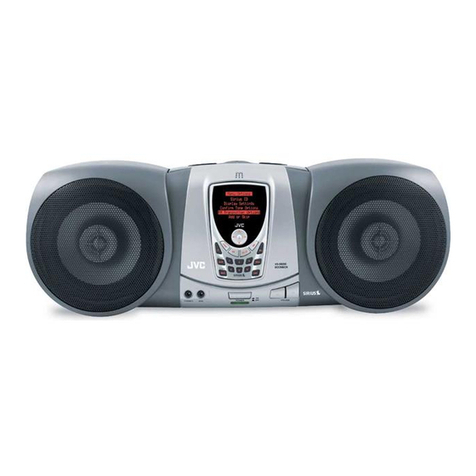 JVC KS-SB200 - Portable Speakers With Sirius Satellite Radio... User manual