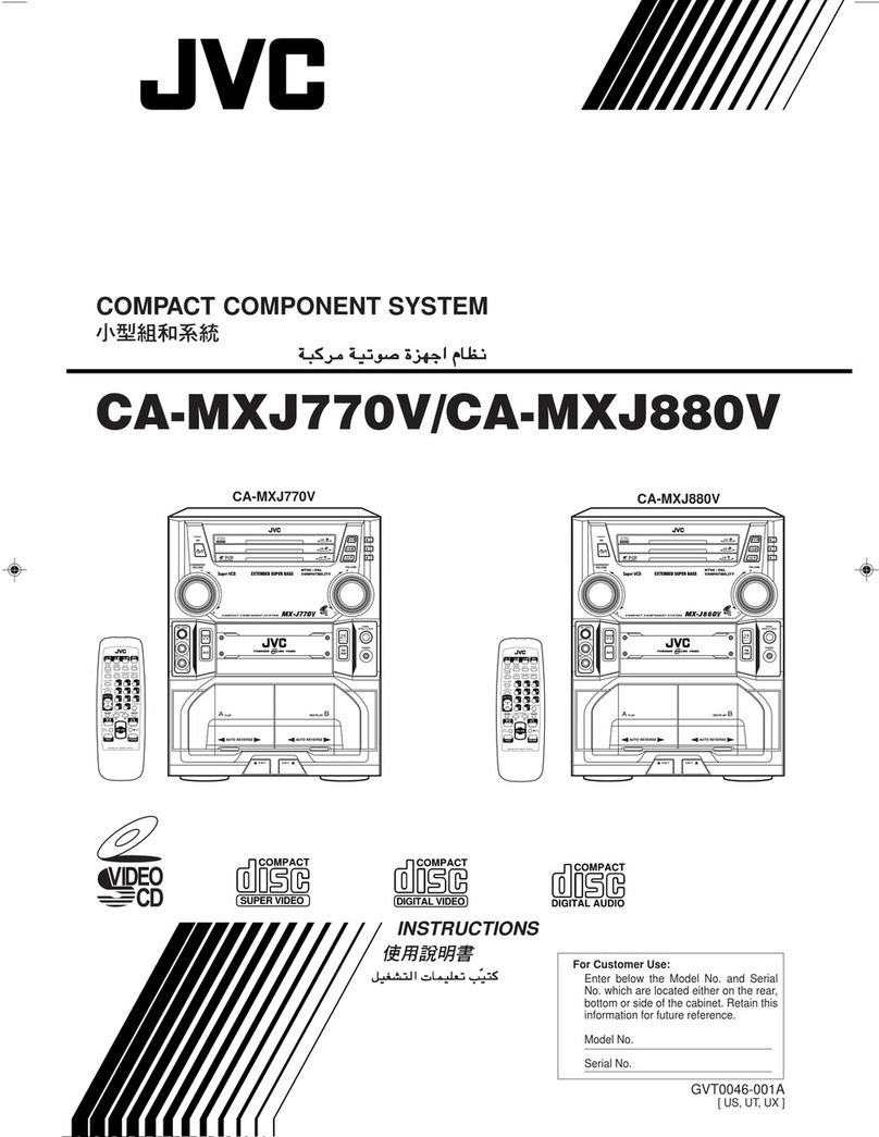 JVC CA-MXJ770V instructions