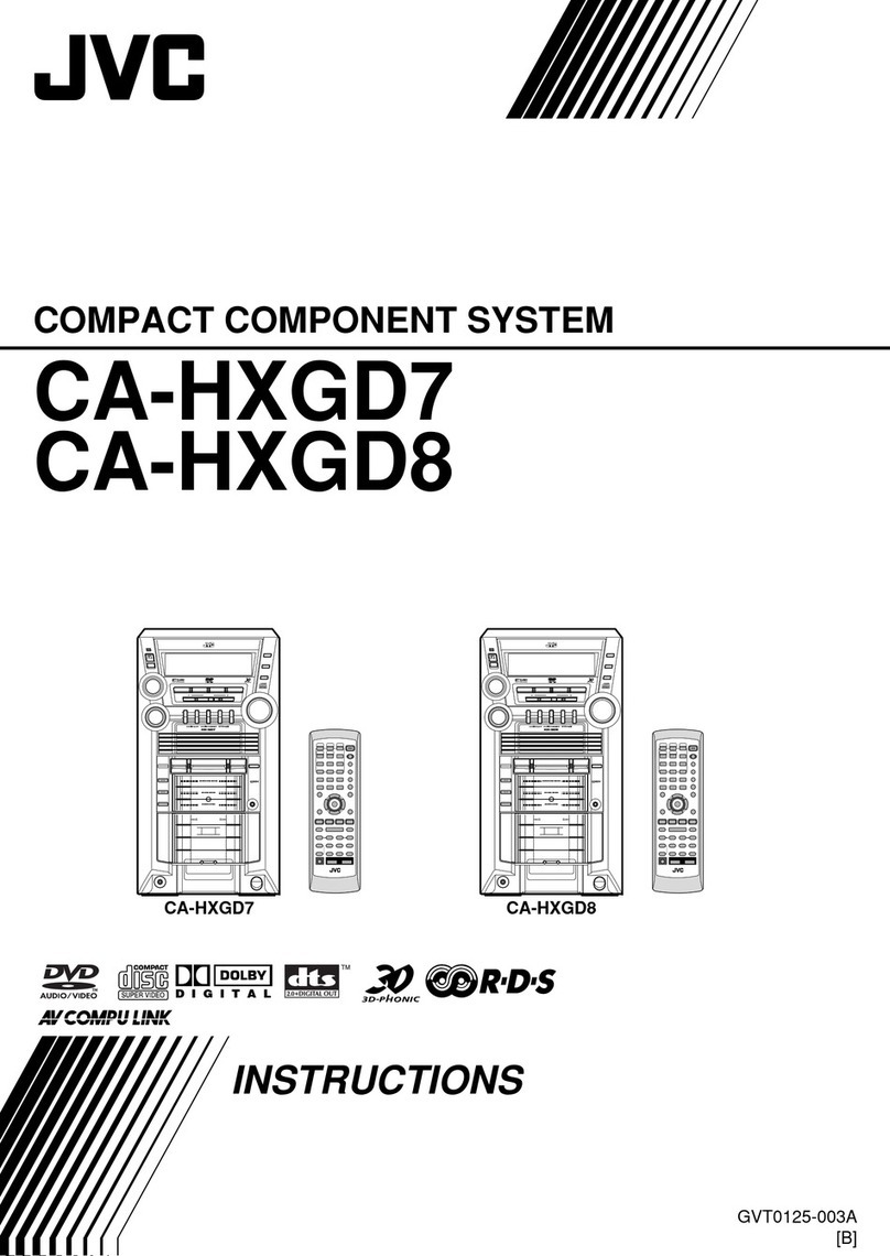 JVC CA-HXGD7 User manual