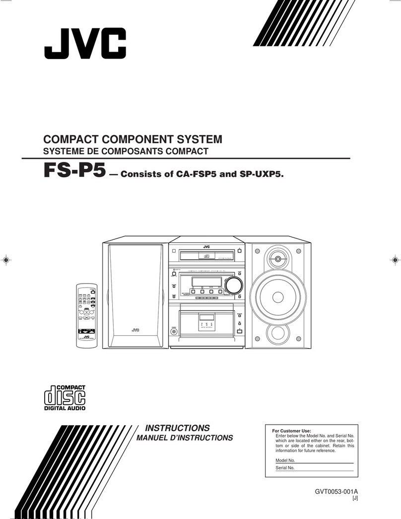 JVC CA-FSP5 User manual