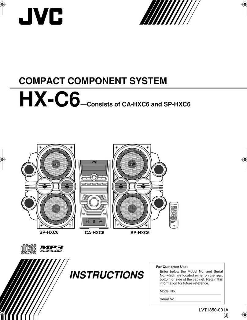 JVC CA-HXC6 instructions