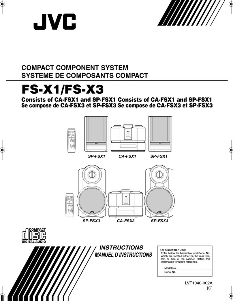 JVC CA-FSX1 User manual
