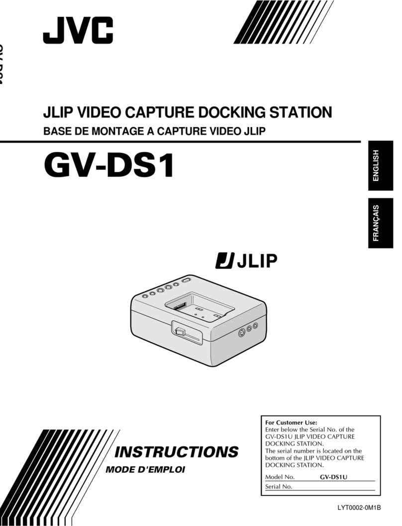 JVC GV-DS1U Assembly instructions