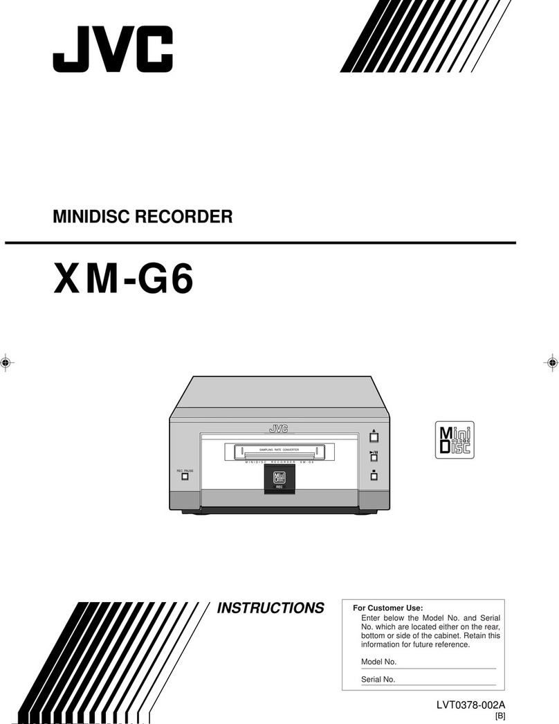 JVC XM-G6 User manual