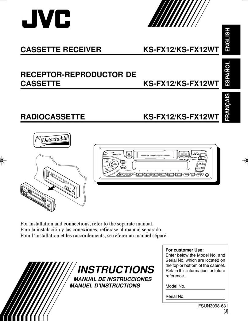JVC KS-FX12 User manual