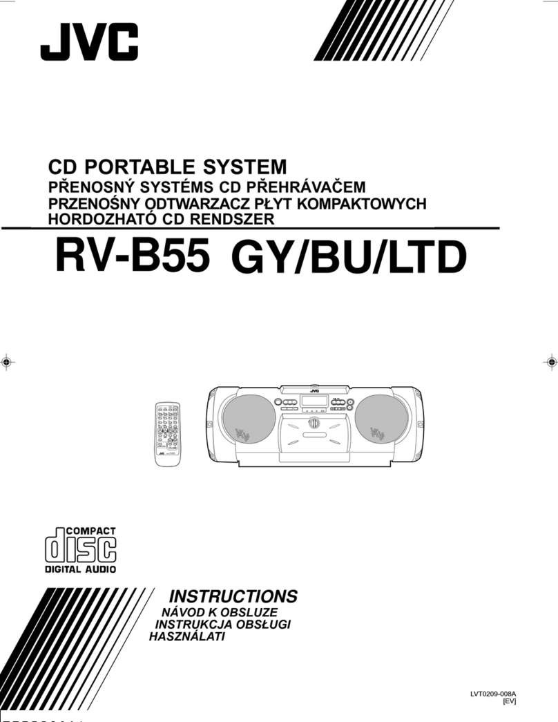 JVC RV-B55 GY Installation instructions