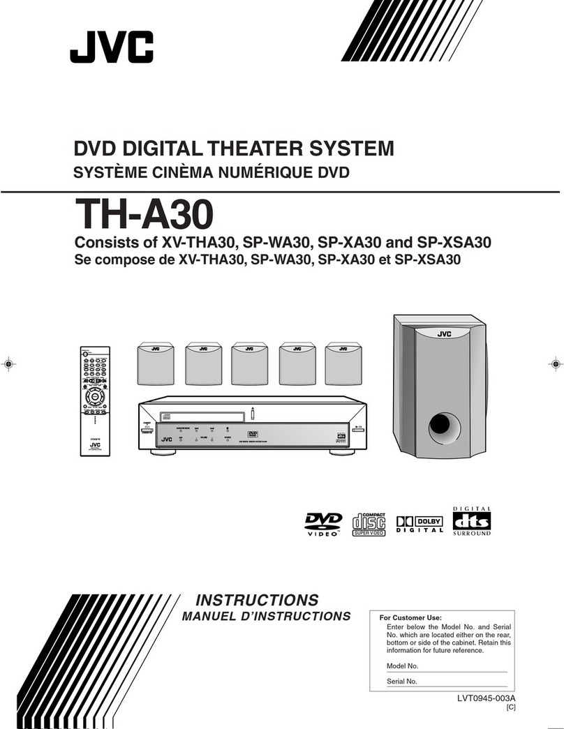 JVC SP-WA30 User manual