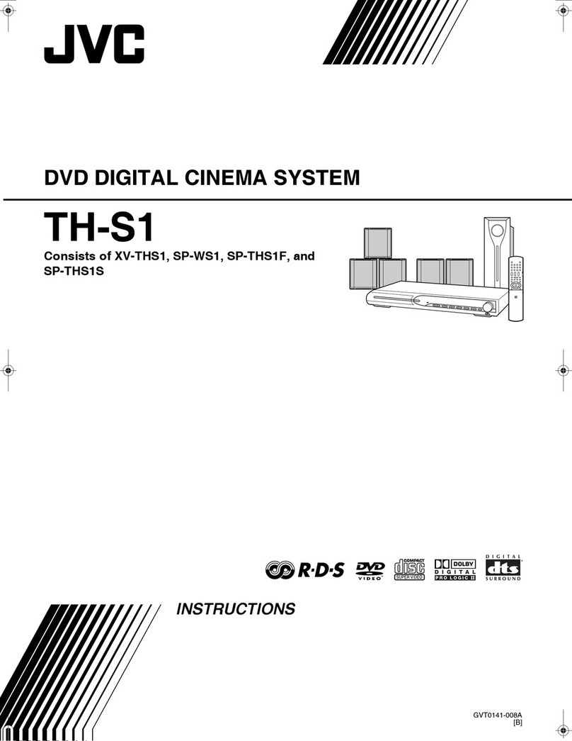 JVC SP-THS1F User manual