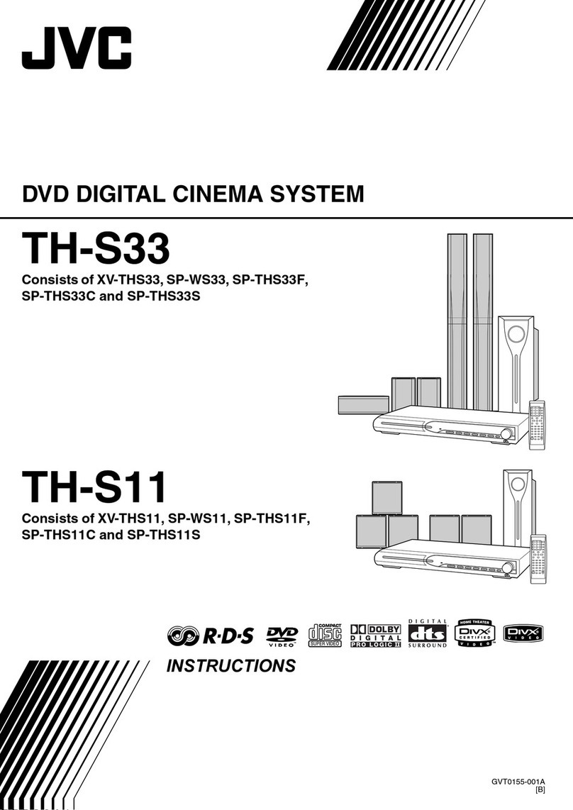 JVC SP-THS11F User manual