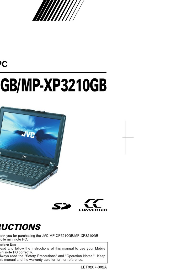 JVC MP-XP3210GB User manual