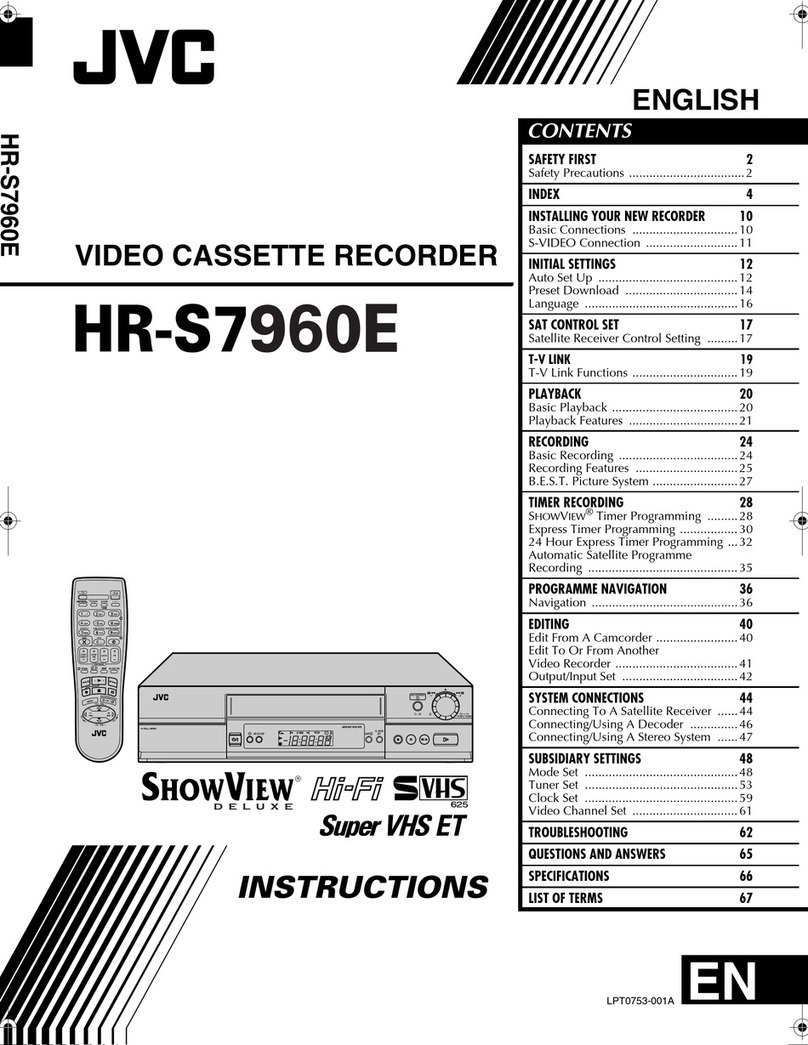 JVC HR-S7960E instructions