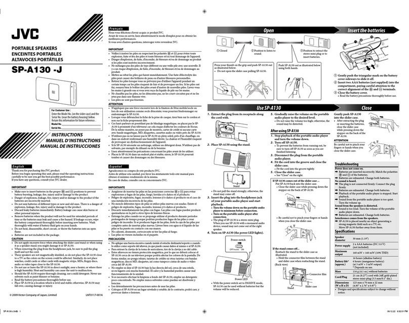 JVC LNT0123-001A User manual