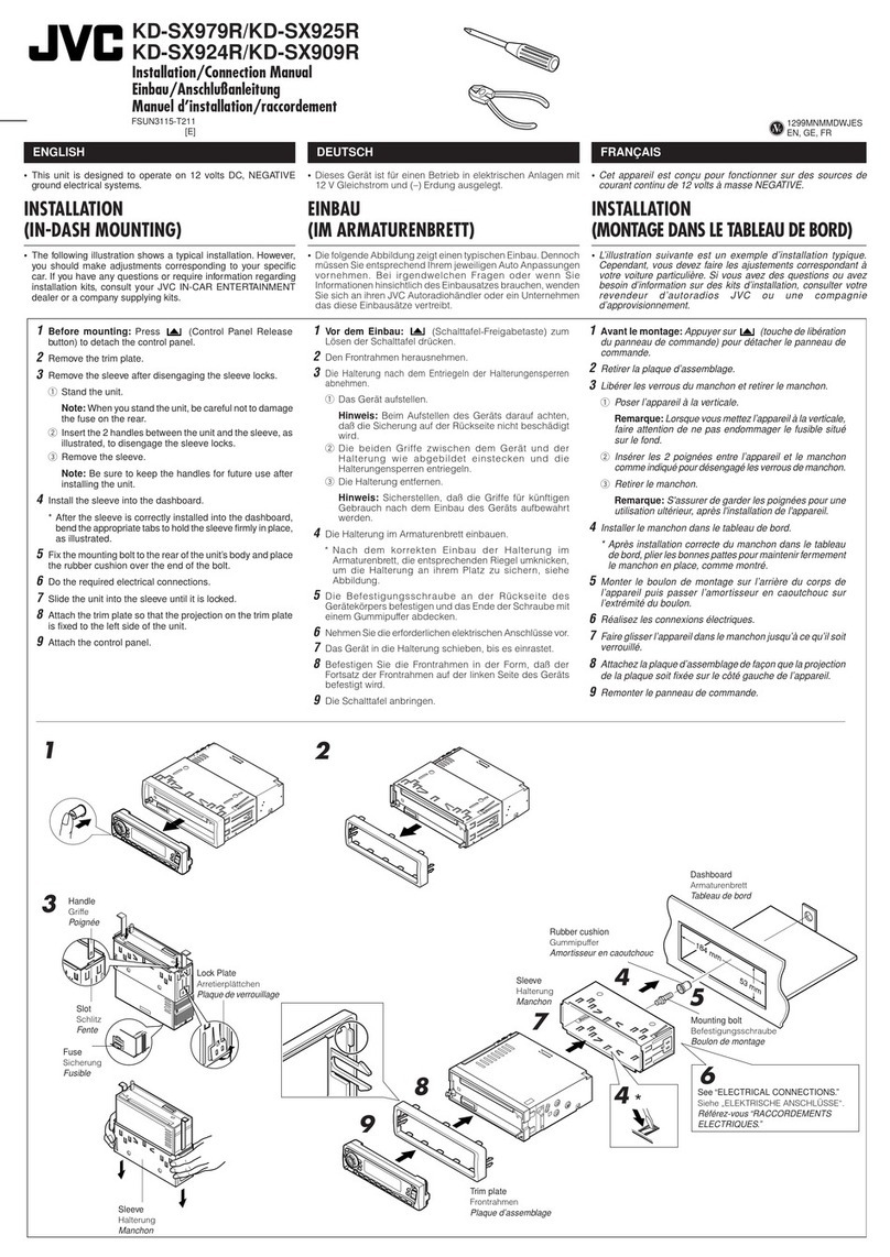 JVC KD-SX979R Guide