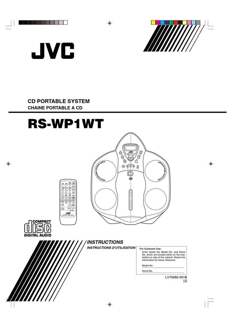 JVC RS-WP1WT User manual