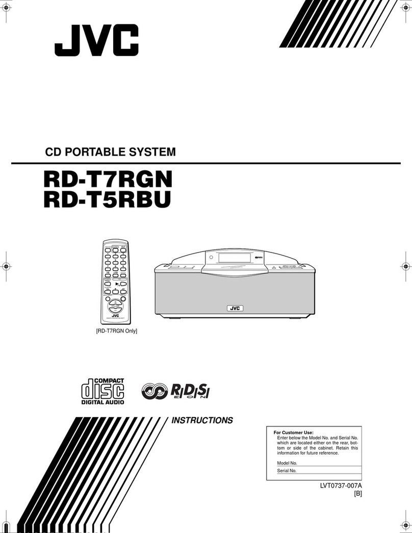 JVC RD-T5RBU instructions