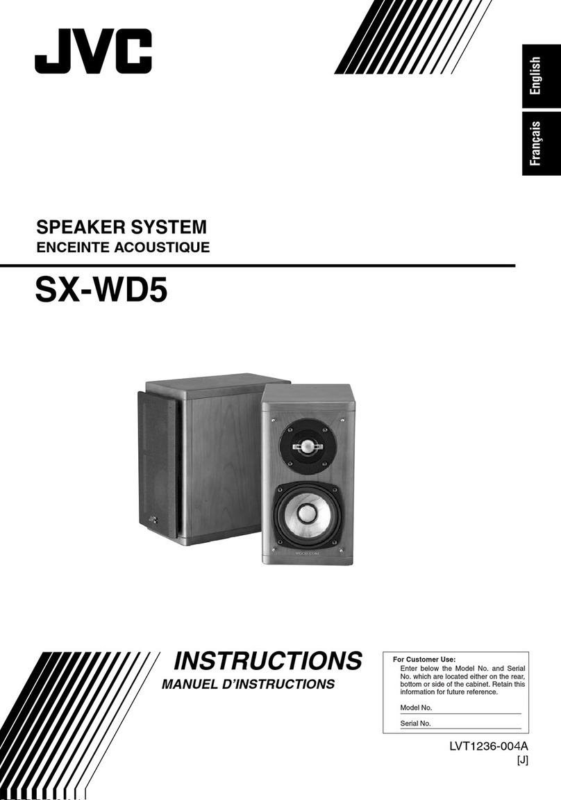 JVC SX-WD5 User manual