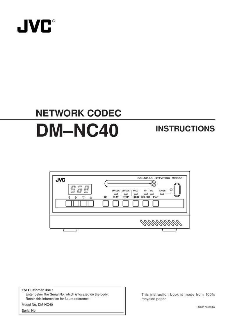 JVC DM-NC40 User manual