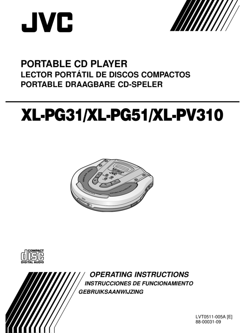 JVC XL-PG31 User manual