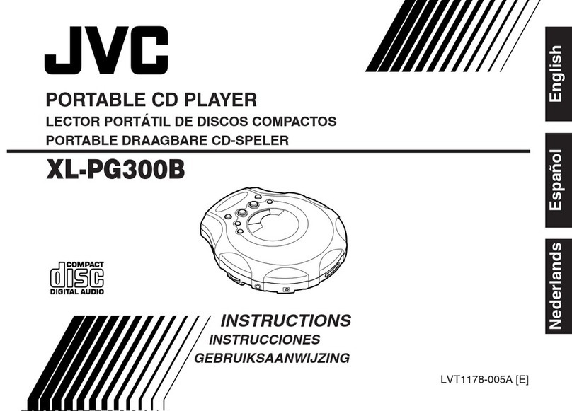 JVC XL-PG300B User manual