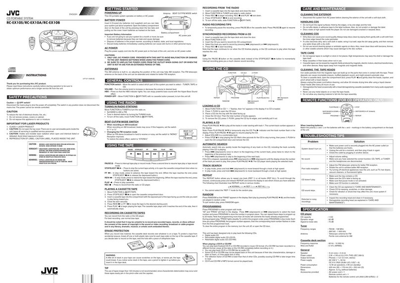 JVC RC-EX10A instructions