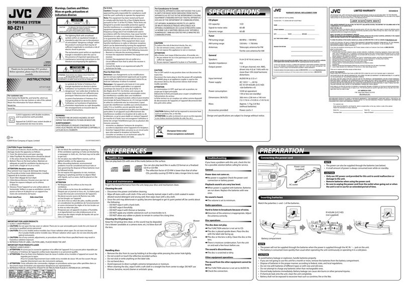 JVC LVT1977-002B User manual