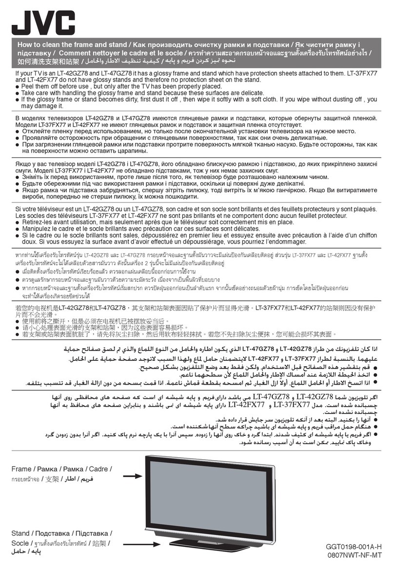 JVC LT-37FX77 User manual