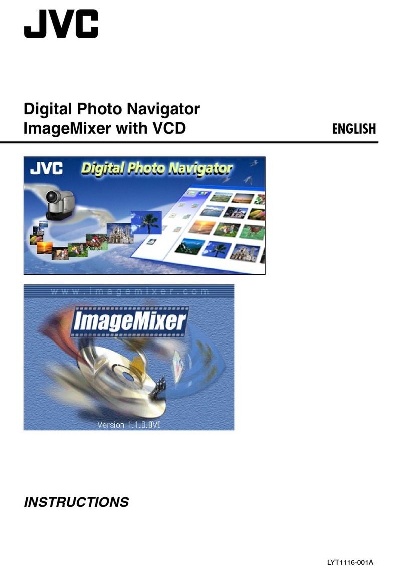 JVC Digital Photo Navigator ImageMixer with VCD... User manual