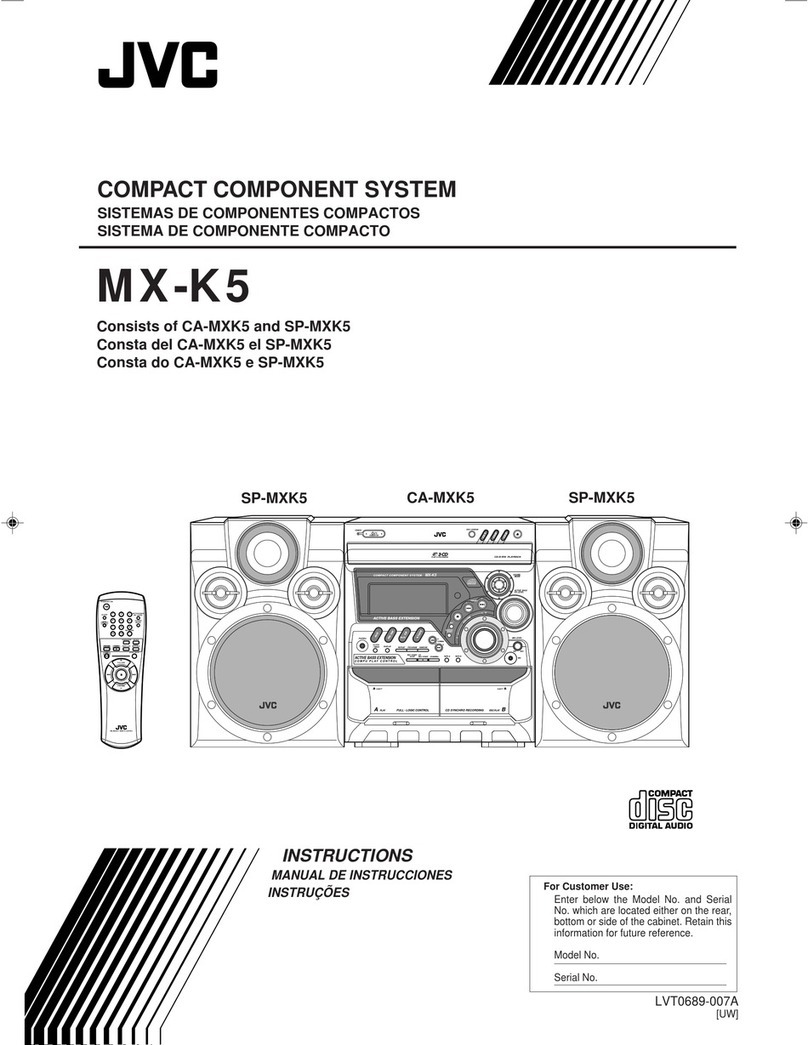 JVC MX-K5 User manual