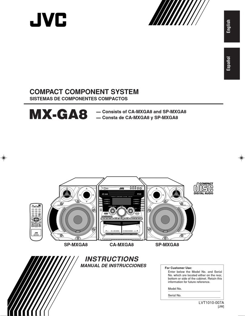 JVC MX-GA8 User manual