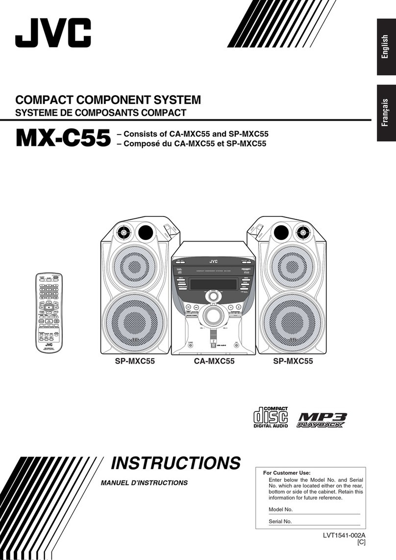 JVC MX-C55C User manual