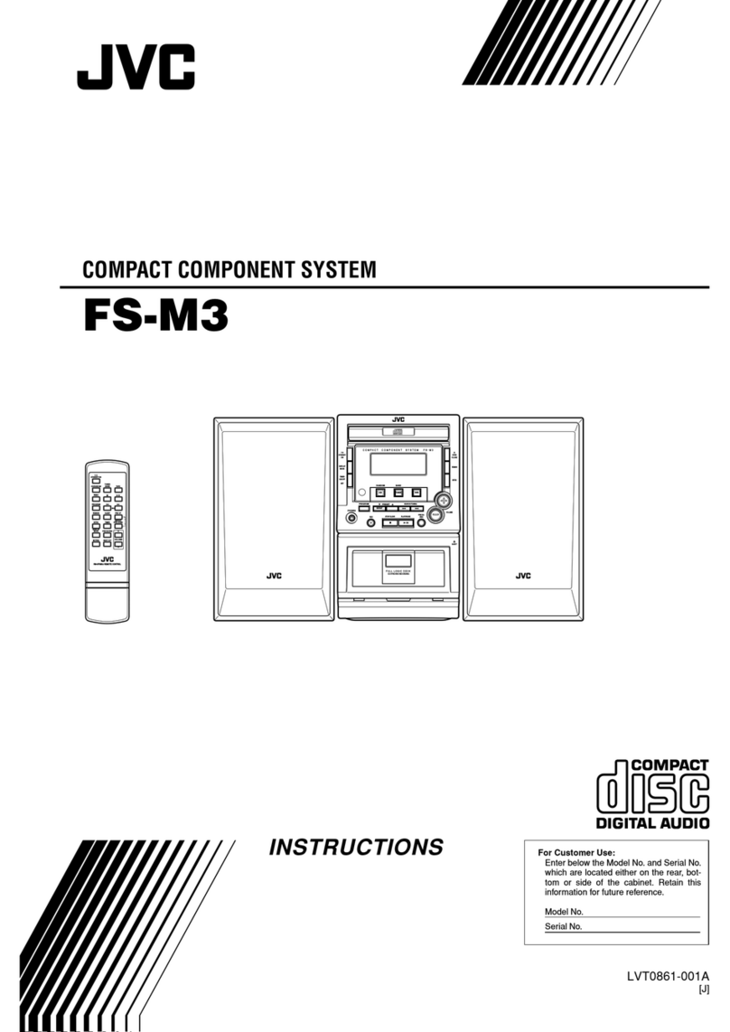 JVC FS-M3 User manual
