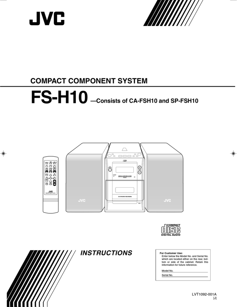JVC FS-H10 User manual
